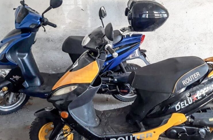 Skradzione skutery odzyskane. 31-latek z zarzutami kradzieży z włamaniem