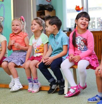 Dzieci w przedszkolu