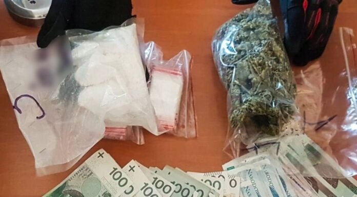 Pół kilograma narkotyków w mieszkaniu w centrum Zielonej Góry. 34-latek aresztowany