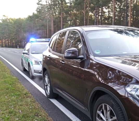 Odzyskano skradzione w Niemczech BMW X3 warte ponad 220 tys. złotych