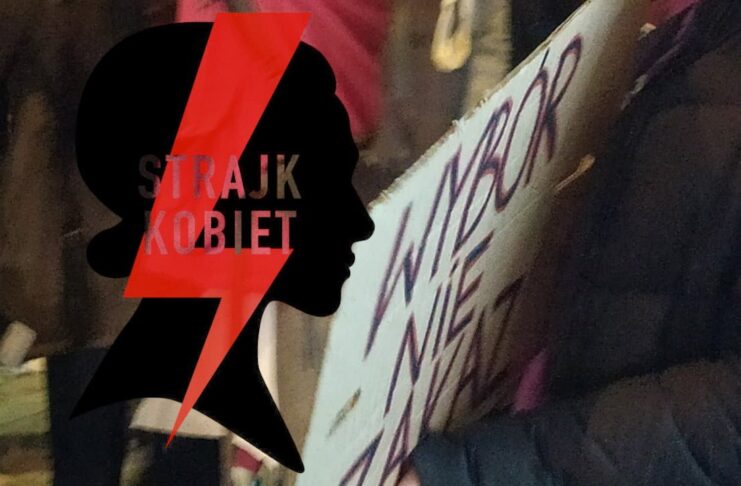 Strajk Kobiet w Żaganiu, Ogromna manifestacja, „Myślę, czuję, decyduję. Kaczor jesteś tępym c***m”