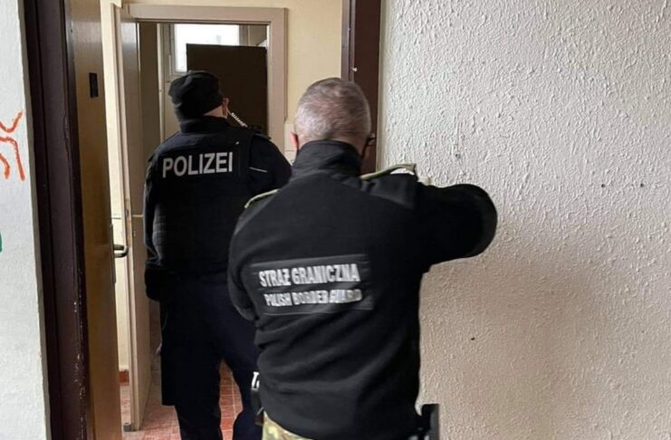 Bardzo realistyczne polsko-niemieckie ćwiczenia na granicy Polsko-niemieckie ćwiczenia