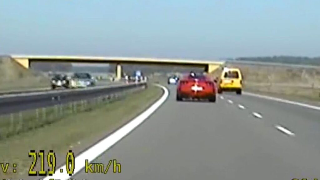 Ferrari na S3 pędziło prawie 220 km/h! [wideo]