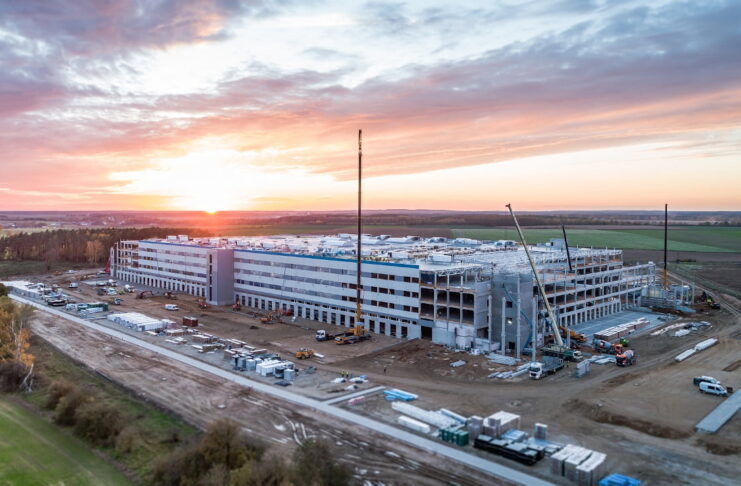 Budowa Amazon w Świebodzinie