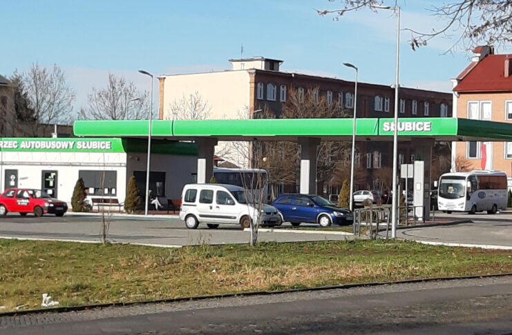 Dworzec autobusowy w Słubicach