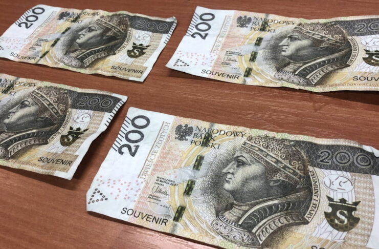 Płaciła fałszywymi pieniędzmi. Kupowała za nie pizzę i alkohol. Grozi jej 8 lat Fałszywe pieniądze