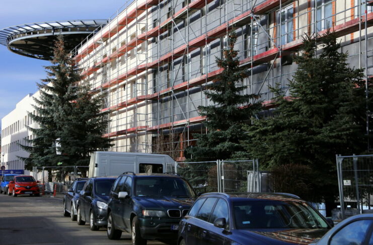 Remont szpitala w Zielonej Górze