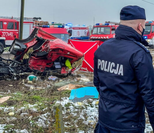 Wypadek w Chociszewie. Tragedia na torach