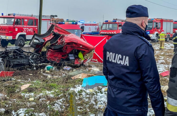 Wypadek w Chociszewie. Tragedia na torach