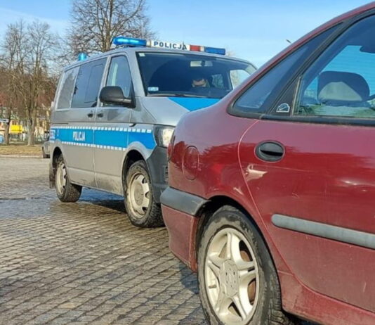 Kontrola drogowa w Krośnie Odrzańskim