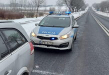 Kontrola drogowa w Osiecznicy