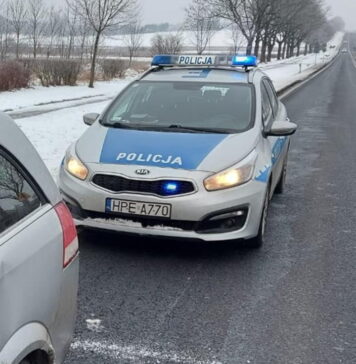 Kontrola drogowa w Osiecznicy