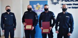 Policjanci z Sulęcina odebrali wyróżnienia