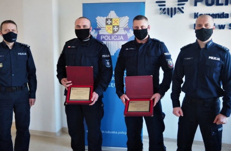 Policjanci z Sulęcina odebrali wyróżnienia