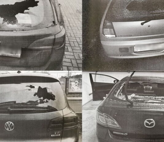 Zniszczone samochody