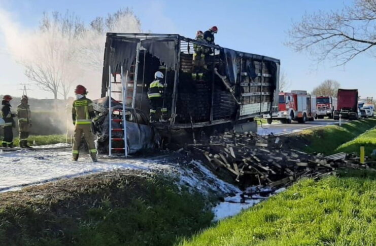 wypadek między Górzycą a Kostrzynem