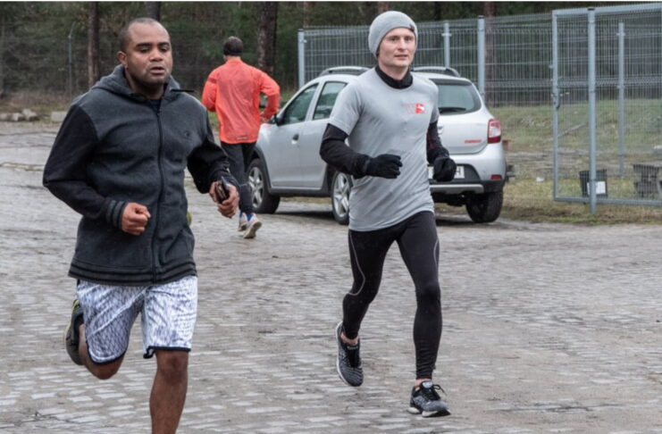 Rywalizacja sportowa żołnierzy z Polski i USA w żagańskim garnizonie Rywalizacja sportowa POL-USA