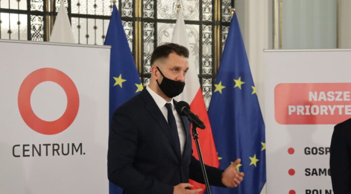 Łukasz Mejza ogłasza powstanie stowarzyszenia Centrum