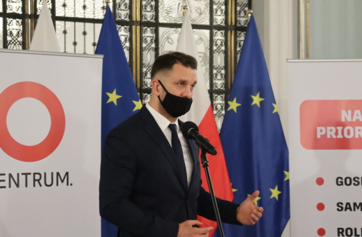 Łukasz Mejza ogłasza powstanie stowarzyszenia Centrum