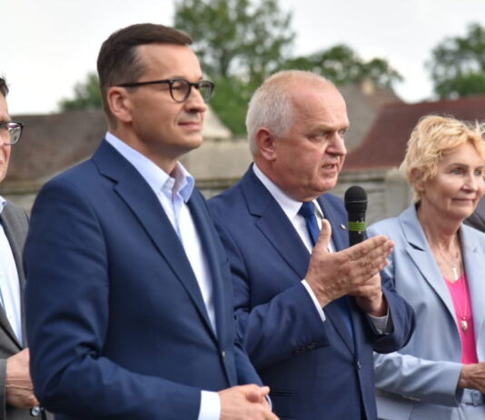 Mateusz Morawiecki na pikniku w Swarzynicy