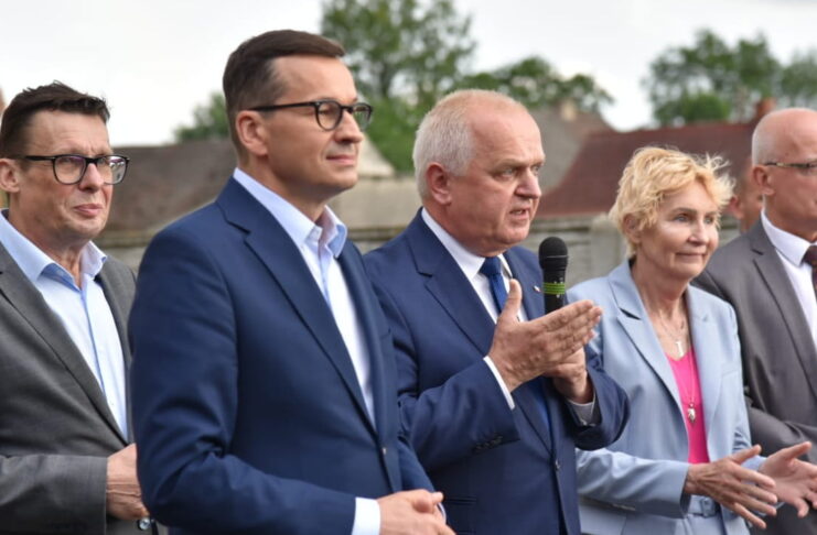 Mateusz Morawiecki na pikniku w Swarzynicy