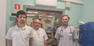Zespół kardiologów ze Szpitala Uniwersyteckiego w Zielonej Górze