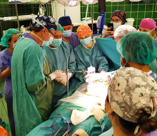 Operacja w Szpitalu Uniwersyteckim w Zielonej Górze