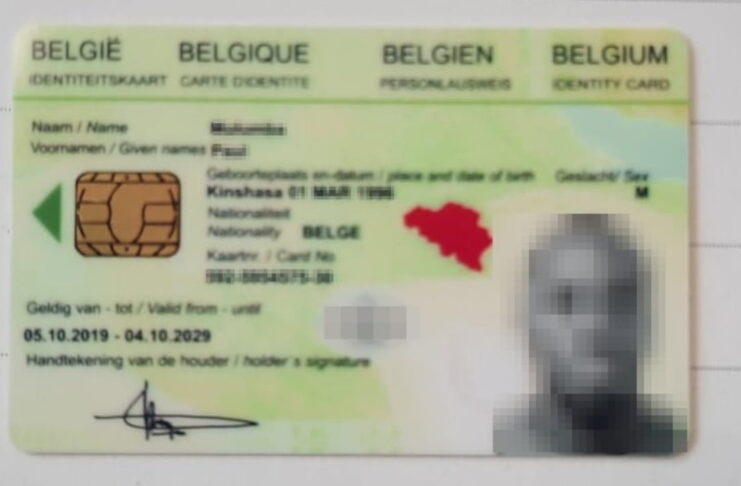Zmiana tożsamości nie umknęła uwadze pograniczników Podrobiony belgijski dowód osobisty