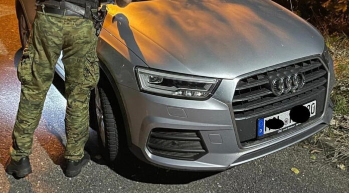 Pościg w Słubicach za skradzionym w Niemczech Audi