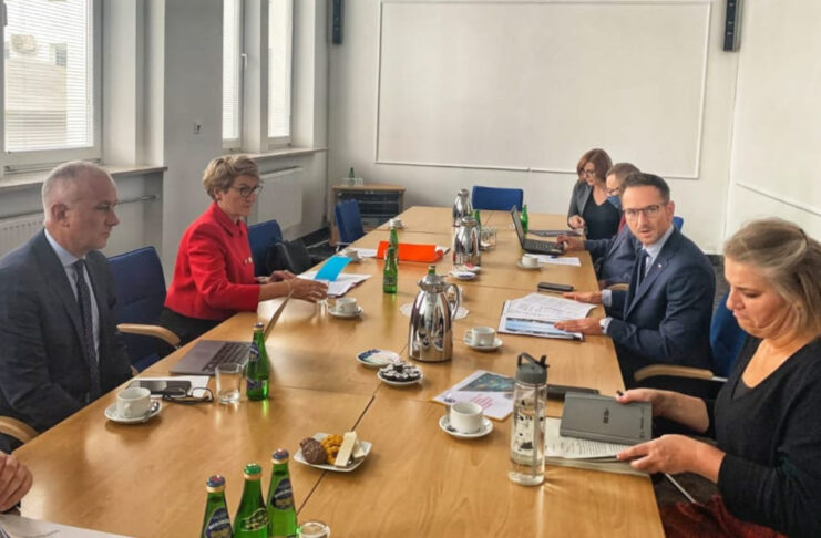 Spotkanie marszałek Polak z wiceministrem Budą. Będą pieniądze dla lubuskiego? Spotkanie marszałek Polak z wiceministrem Budą