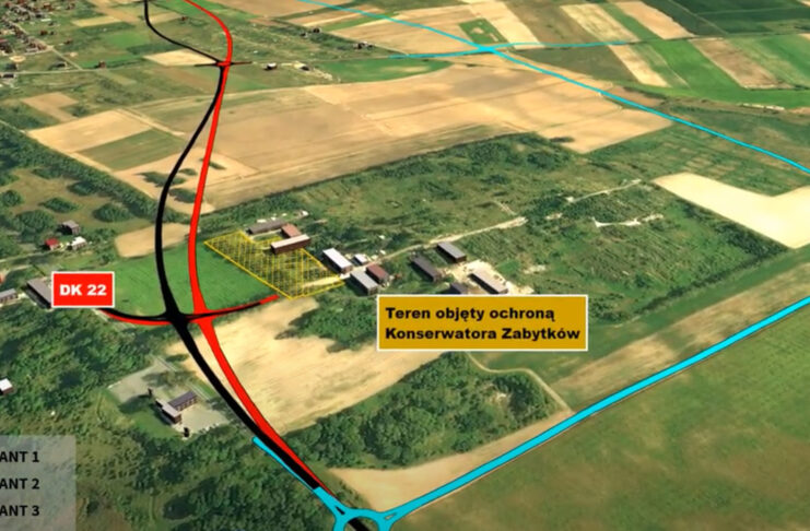 Obwodnica Dobiegniewa: Spotkanie informacyjne w sprawie wariantów przebiegu nowej drogi Warianty przebiegu obwodnicy Dobiegniewa