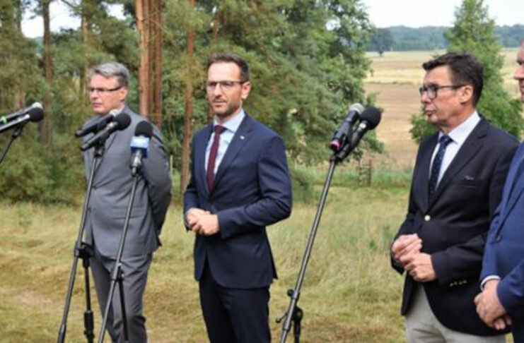 Konferencja prasowa wiceministra Waldemara Budy