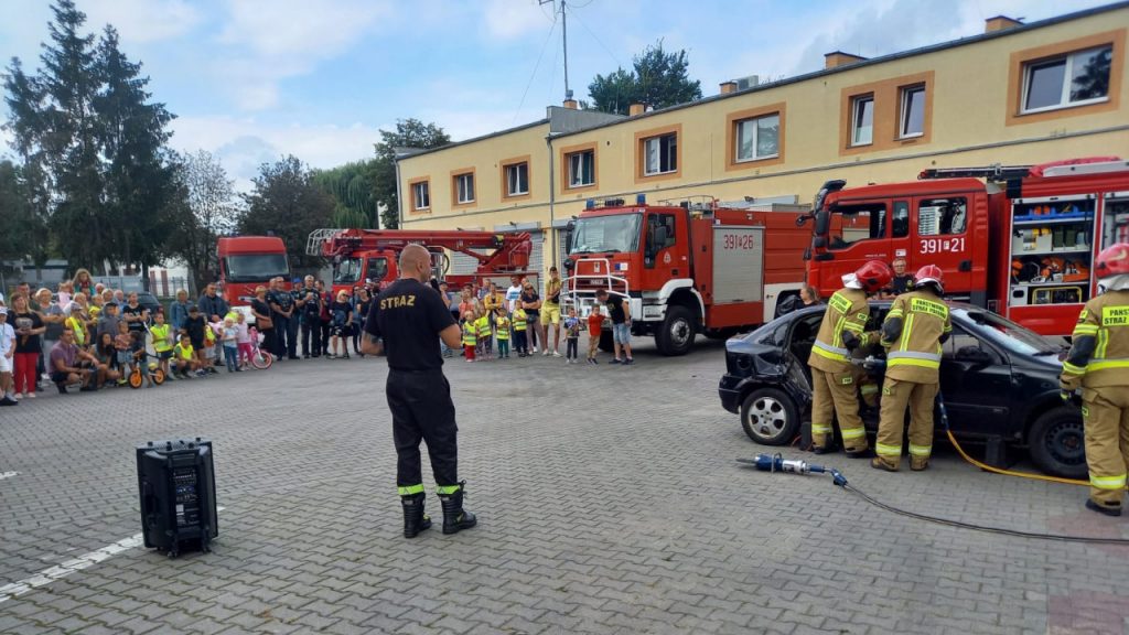 Moto Krew w Słubicach: Strażacy promowali bezpieczeństwo