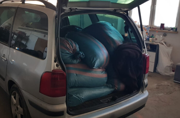 Straż Graniczna i KAS ujawniły 650 kg nielegalnego tytoniu w Zielonej Górze 650 kg nielegalnego tytoniu, Zielona Góra