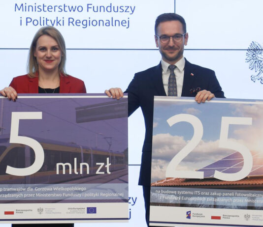 Fundusze na rozwój transportu miejskiego w Lubuskiem, MFiPR