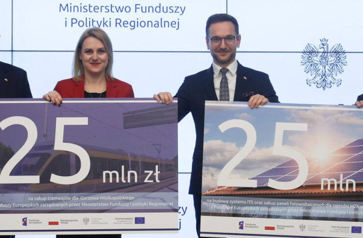 Zielona Góra i Gorzów Wlkp. otrzymają 50 mln złotych na rozwój transportu miejskiego Fundusze na rozwój transportu miejskiego w Lubuskiem, MFiPR