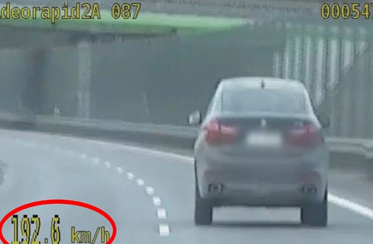 Pirat drogowy na S3 koło Międzyrzecza