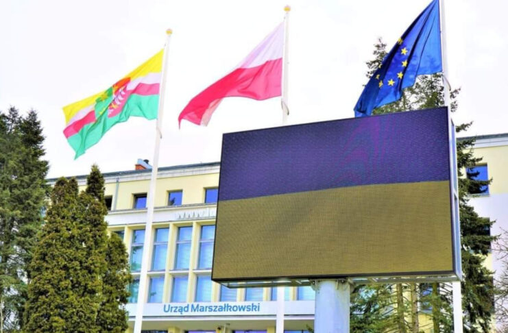 Zarząd Województwa Lubuskiego wydał oświadczenie ws. pomocy Ukrainie UMWL solidarny z Ukrainą