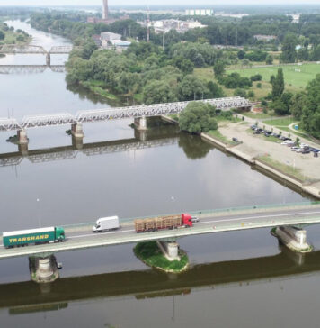 Stary most na Warcie w Kostrzynie nad Odrą