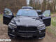 BMW ukryte w lesie pod Sękowicami