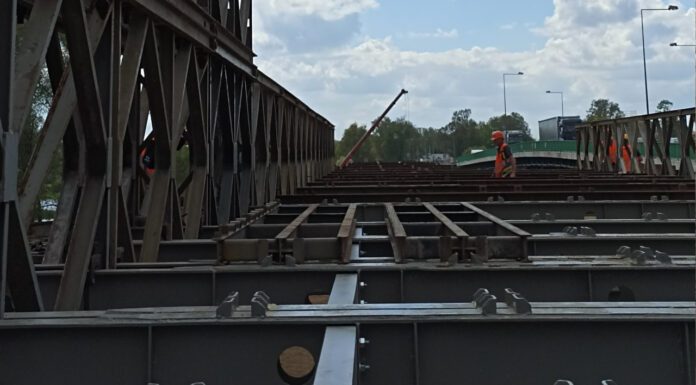 Budowa nowego mostu w Kostrzynie nad Odrą