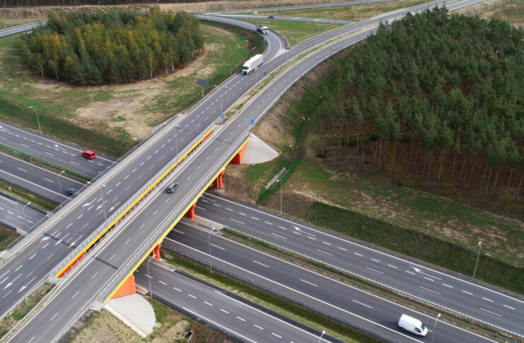 Węzeł Niedoradz na S3 będzie rozbudowany. Przebudowa ma związek z inwestycją Panttoni w Niedoradzu Węzeł Niedoradz na S3 przed rozbudową