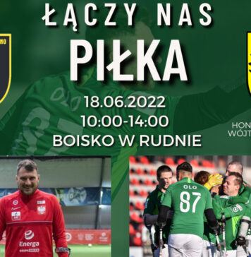 Amp Futbolowa Warta Poznań i Marcin Oleksy w Rudnie