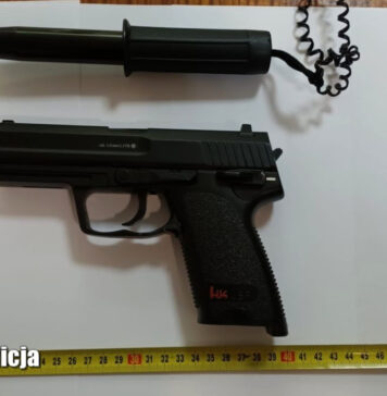 Pistolet na kulki metalowe