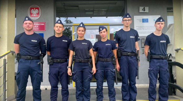Kursanci ze Szkoły Policji w Pile