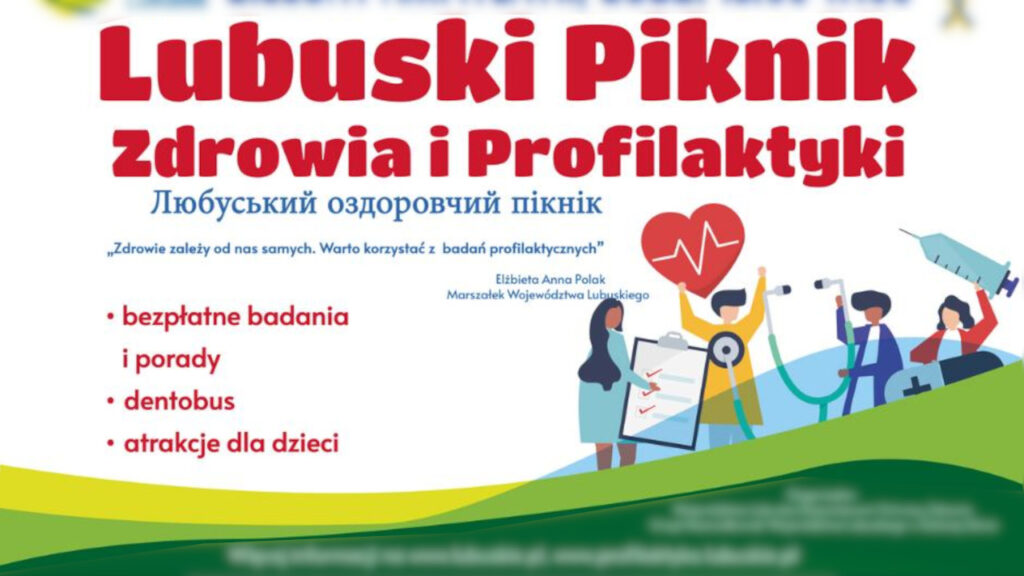 W niedzielę Piknik Zdrowia w Lubięcinie. Badajmy się i jedzmy zdrowe, regionalne produkty. 