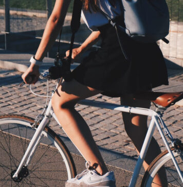 Rowerzystka