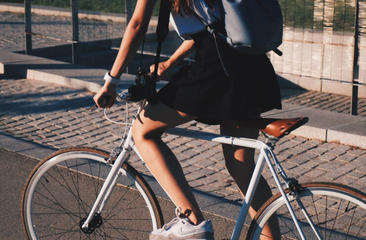 Rowerzystka