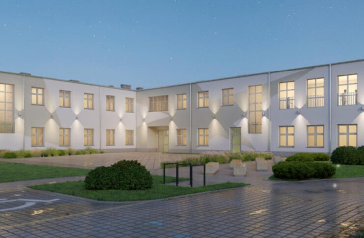 Nowy Ośrodek Szkolenia i Wychowania OHP w Strzelcach Krajeńskich - wizualizacja