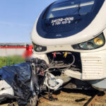 Wypadek na przejeździe kolejowym w Dąbrówce Wielkopolskiej